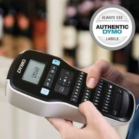 4. DYMO Drukarka Etykiet LabelManager 160 + Taśma D1 Klawiatura QWERTY